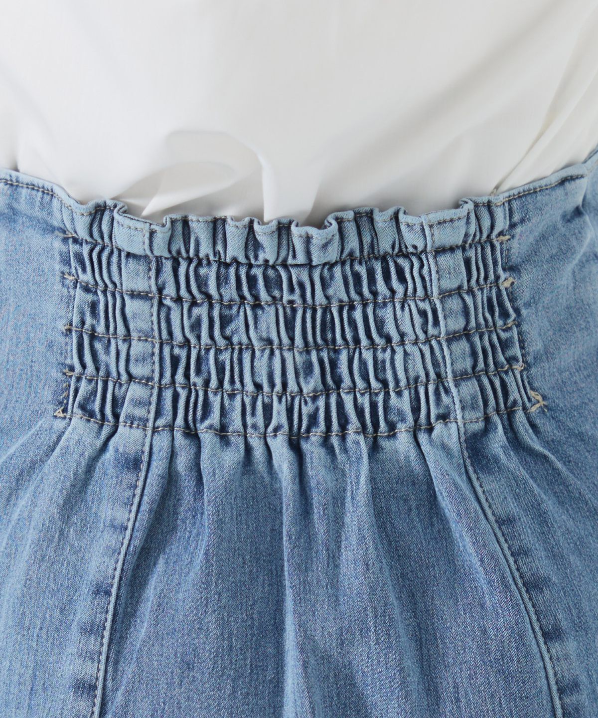 REDYAZEL「フロントジップデニムマーメイドスカート」|タイト|