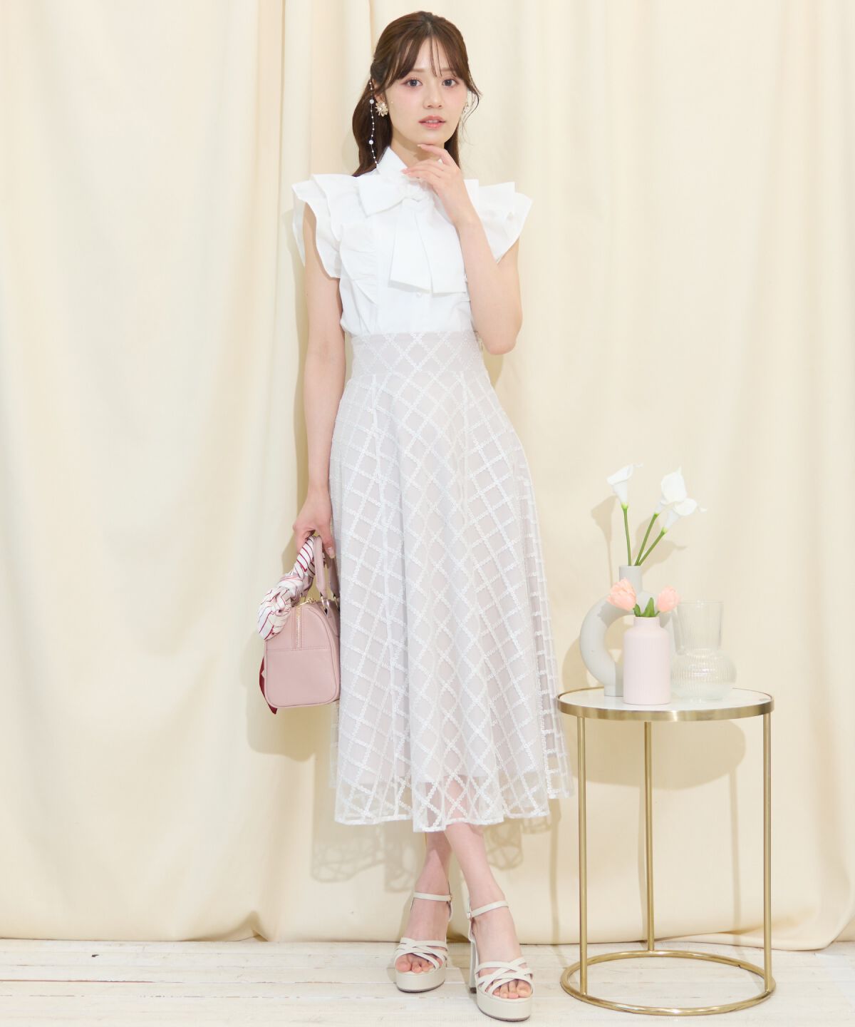 WILLSELECTION「ボリュームフリルボウタイブラウス」|シャツ・ブラウス|