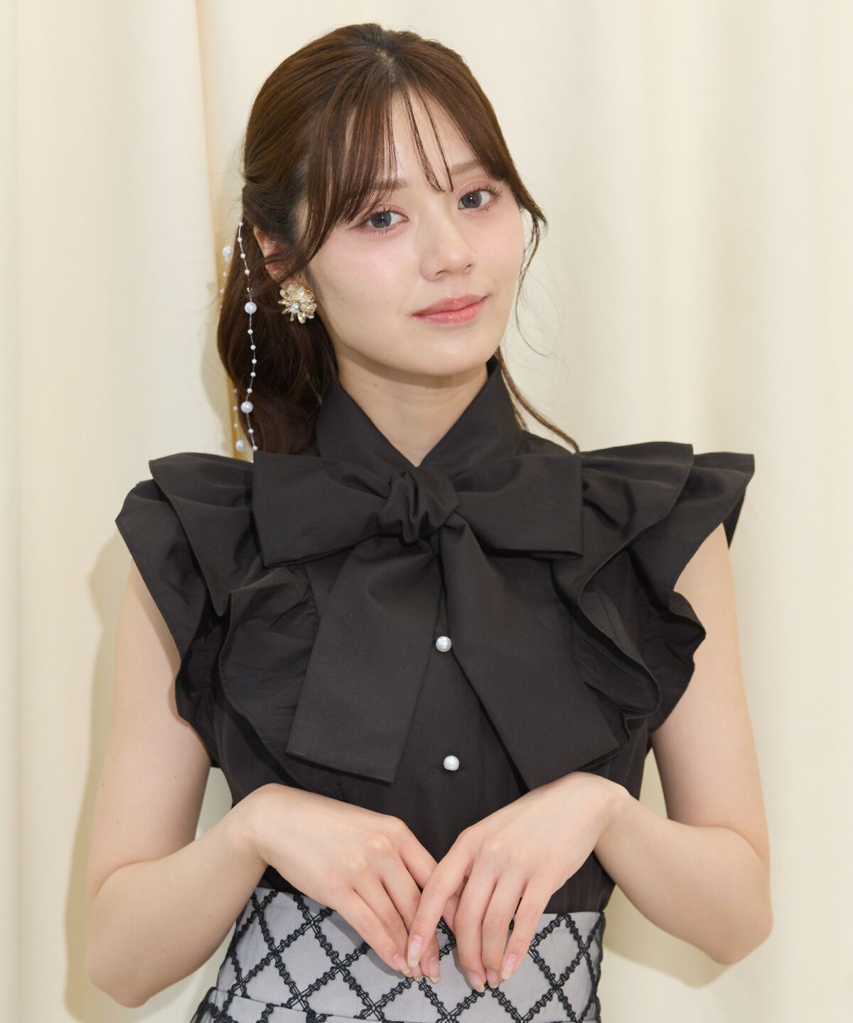 WILLSELECTION「ボリュームフリルボウタイブラウス」|シャツ・ブラウス|