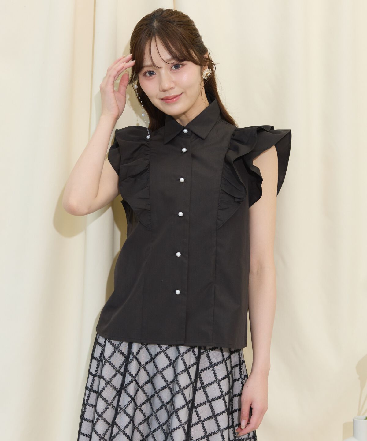 WILLSELECTION「ボリュームフリルボウタイブラウス」|シャツ・ブラウス|