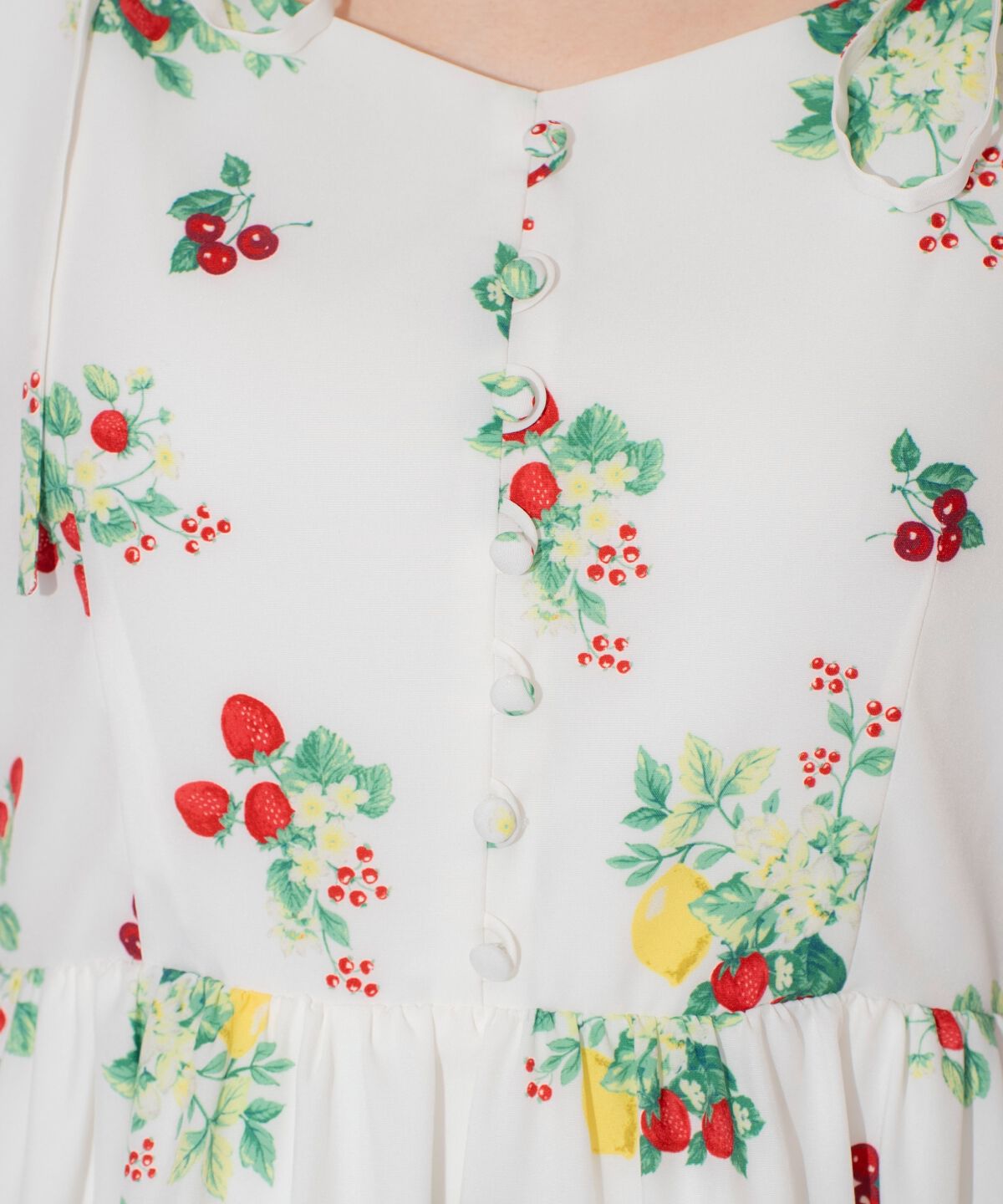 WILLSELECTION「フルーツプリントキャミワンピース」|ワンピース|