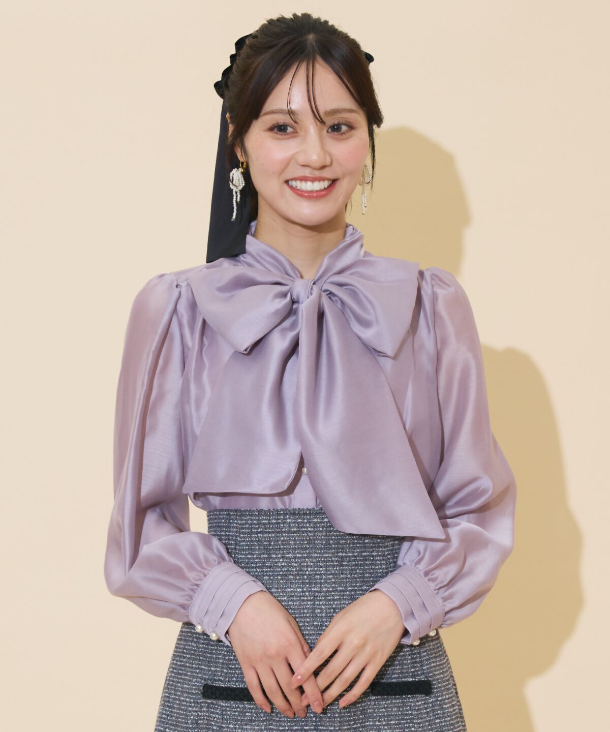 WILLSELECTION「ボリュームリボンタイブラウス」|シャツ・ブラウス|