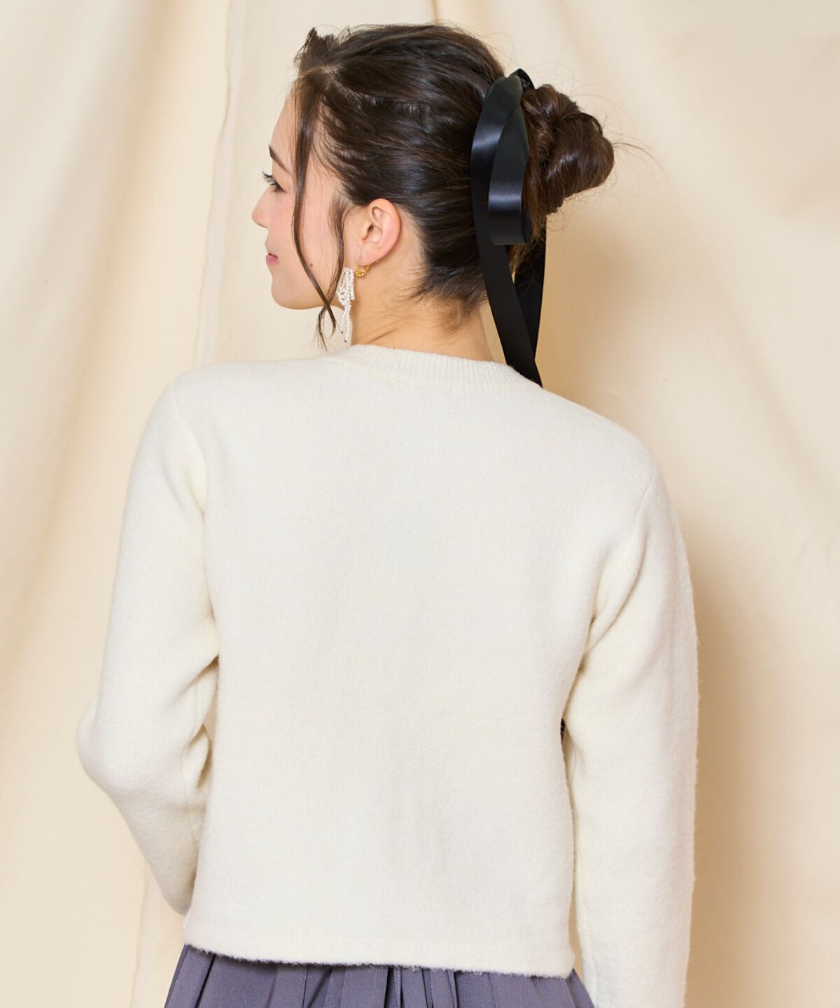 WILLSELECTION「モヘアライクニットジャケット」|カーディガン|