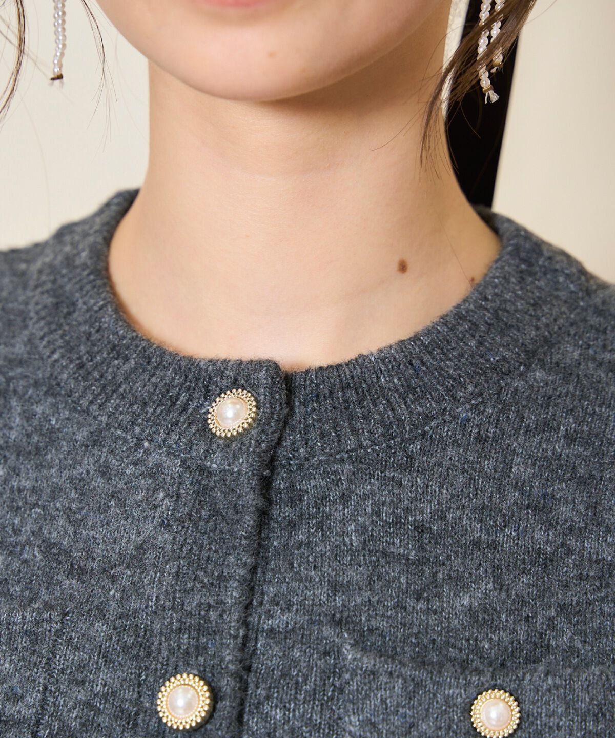 WILLSELECTION「モヘアライクニットジャケット」|カーディガン|