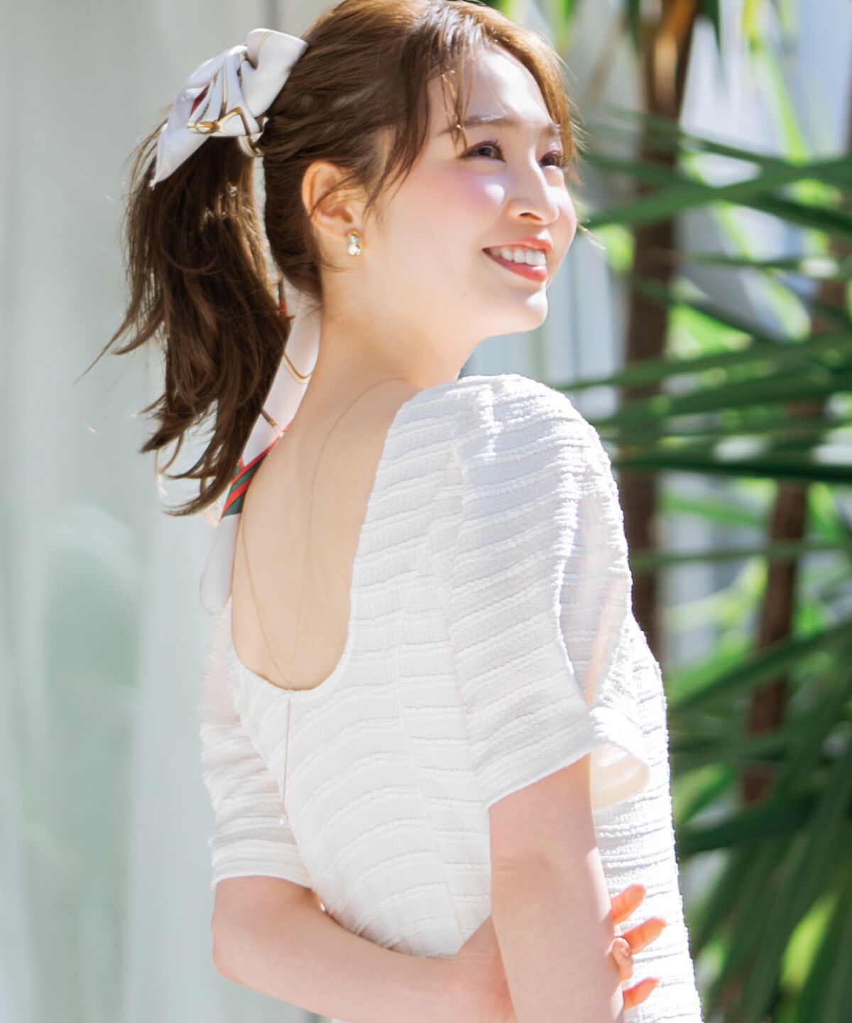 WILLSELECTION「バックオープンフレアカットワンピース」|ワンピース|