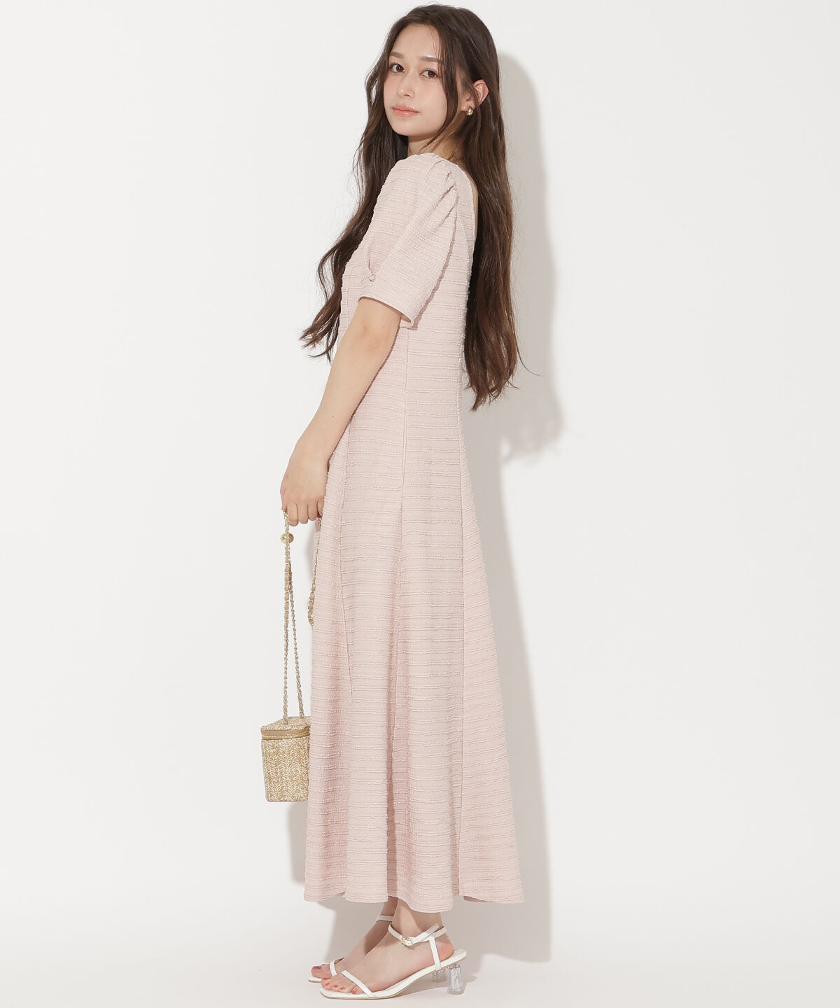 WILLSELECTION「バックオープンフレアカットワンピース」|ワンピース|