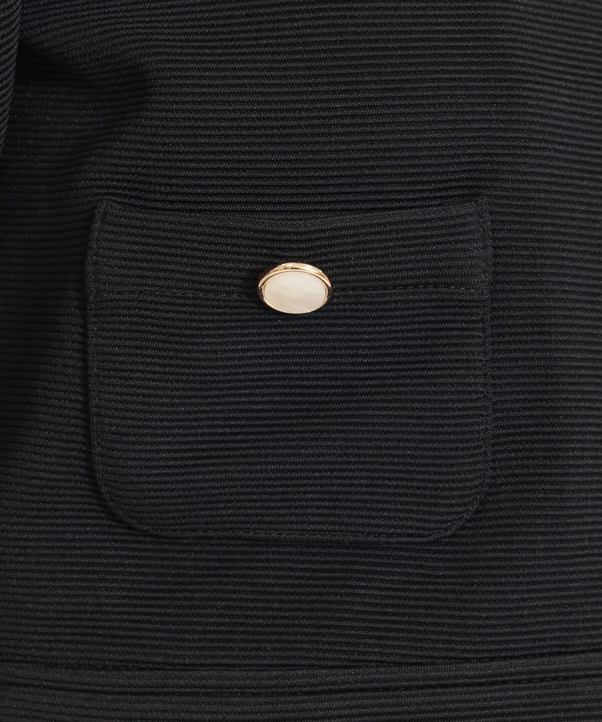 WILLSELECTION「ノーカラーポンチジャケット」|ノーカラージャケット|