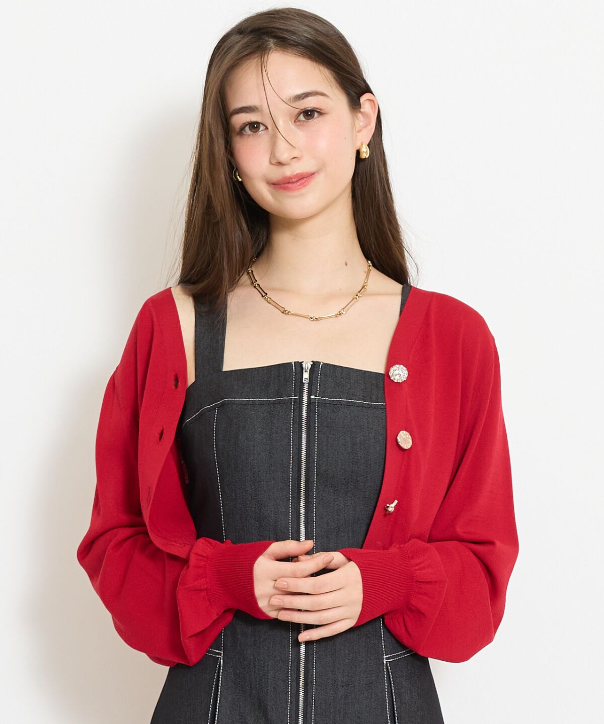 WILLSELECTION「アソートボタンUVカットカーディガン」|カーディガン|