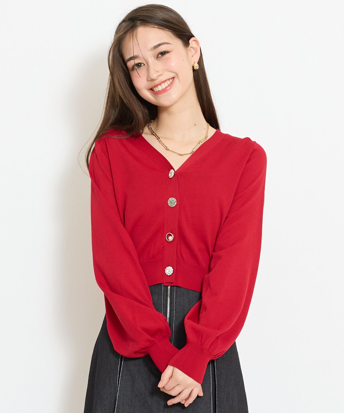 WILLSELECTION「アソートボタンUVカットカーディガン」|カーディガン|