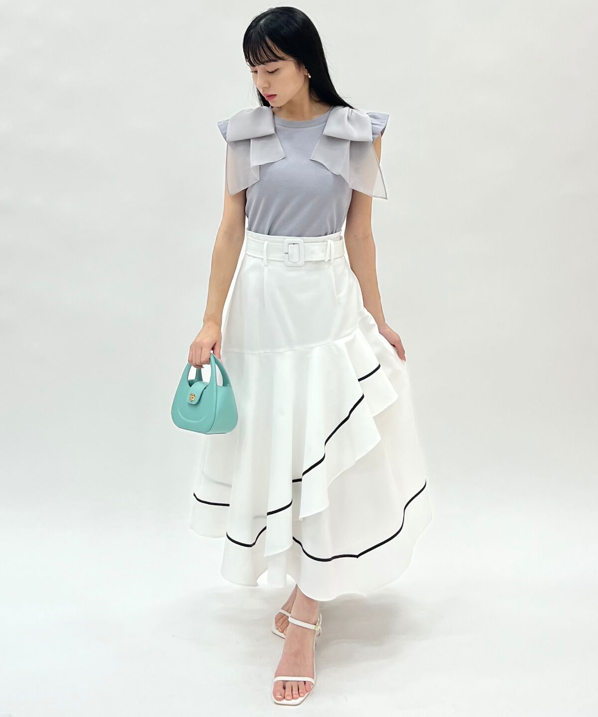 WILLSELECTION「ショルダーリボンカットトップス」|Tシャツ・カットソー|