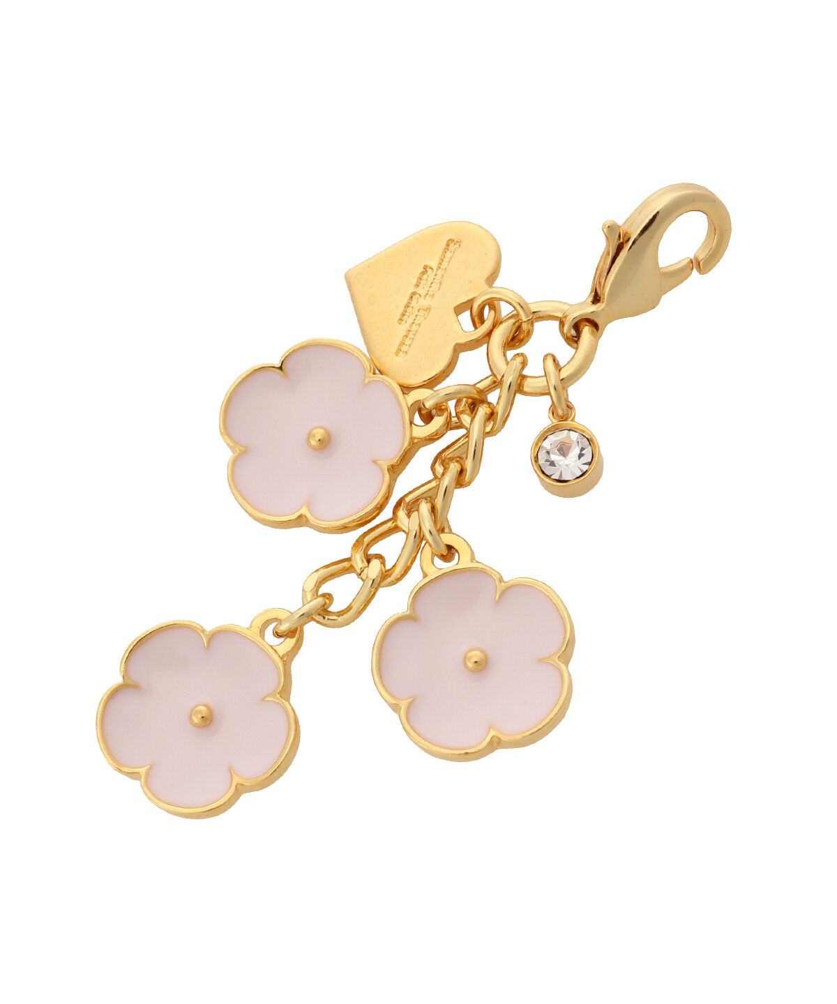 Samantha Thavasa Petit Choice「フラワーコレクション　ファスナーチャーム」|チャーム・キーホルダー|ピンク