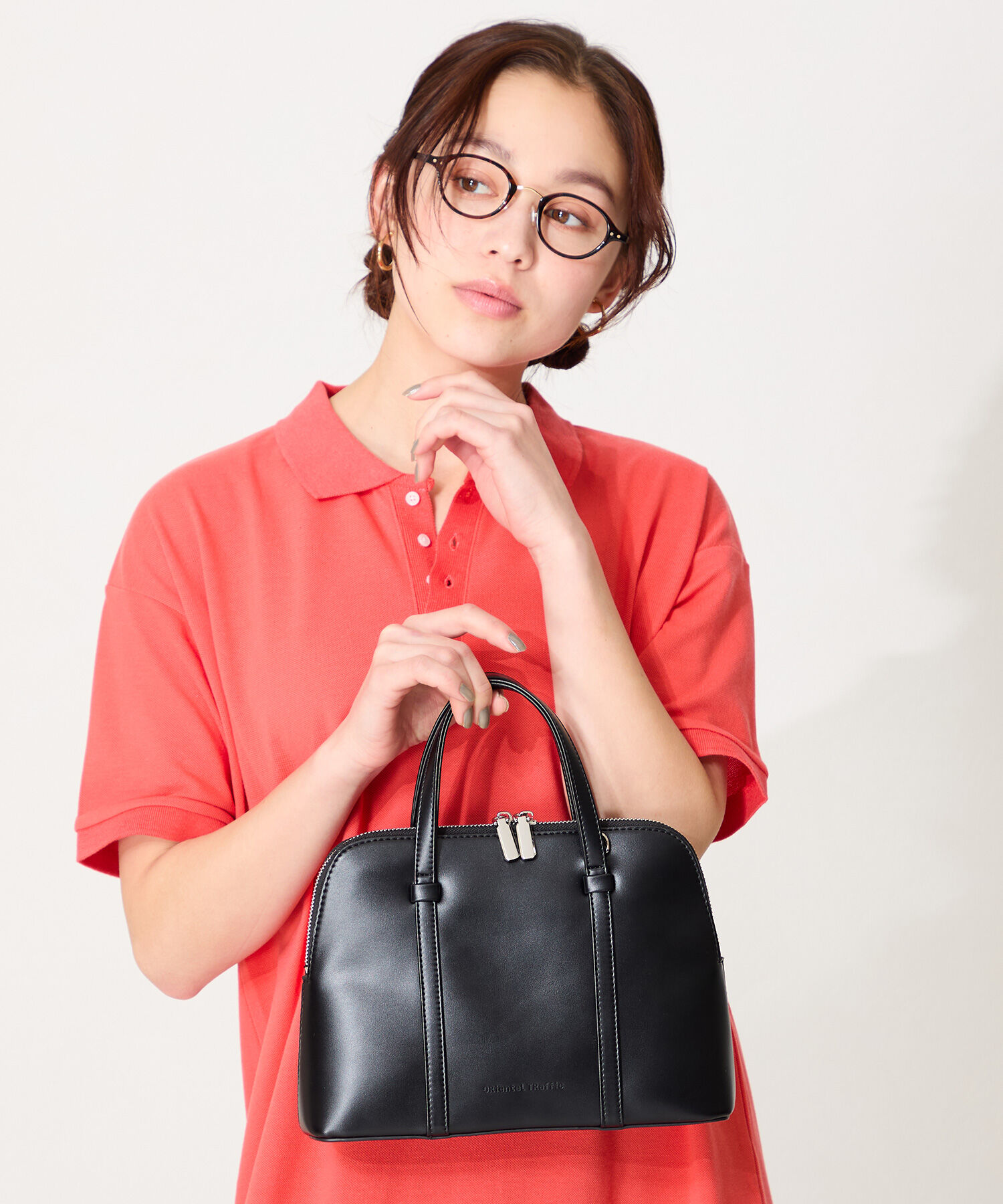 ORiental TRaffic「2wayブガッティバッグ/BA-259 バッグ 人気 トレンド オフィスカジュアル」|ショルダー・メッセンジャー|