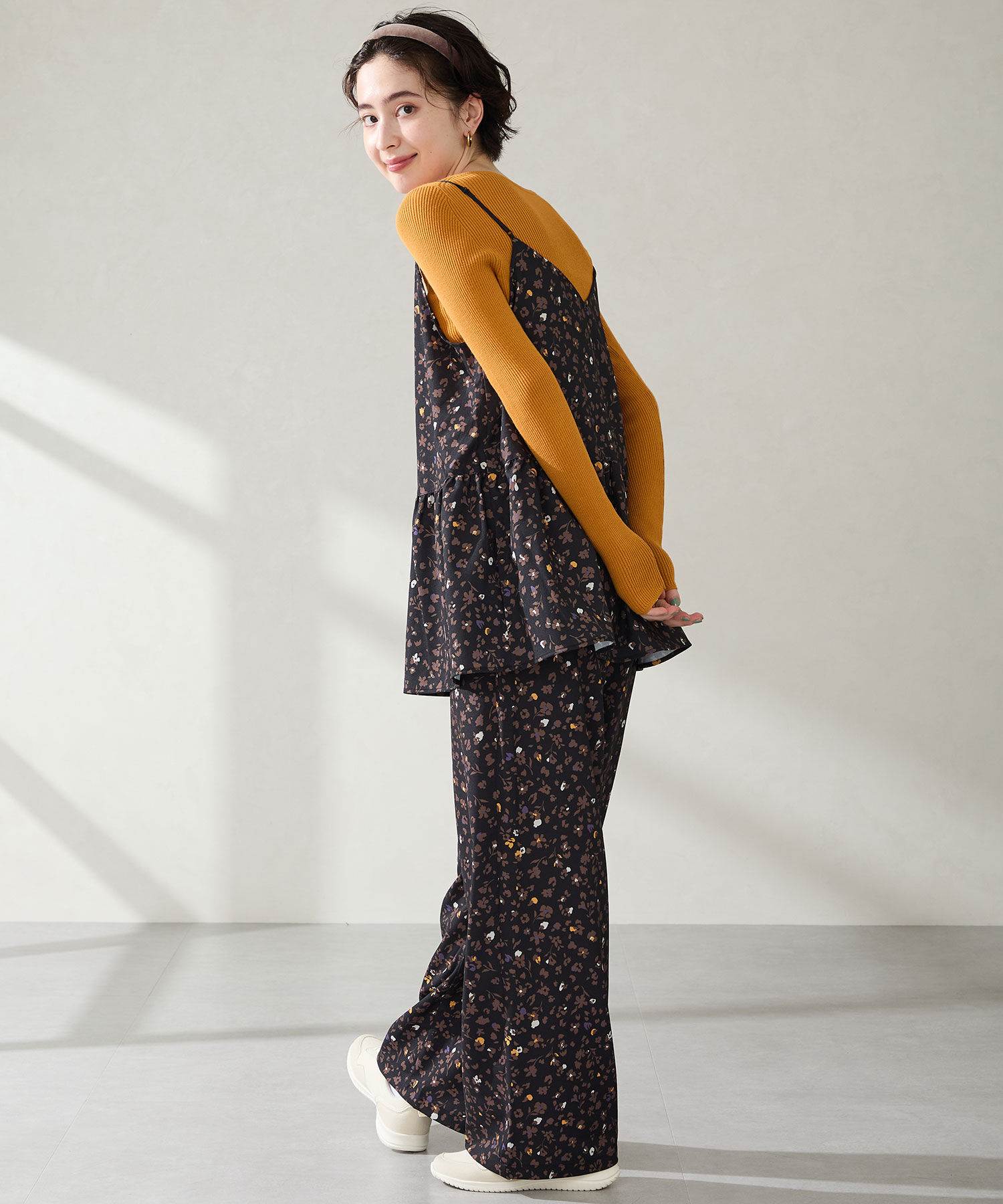 ORiental TRaffic「【瞬間フィット】 ゴム シューレース スニーカー /OT3786 ハンズフリー」|スニーカー|