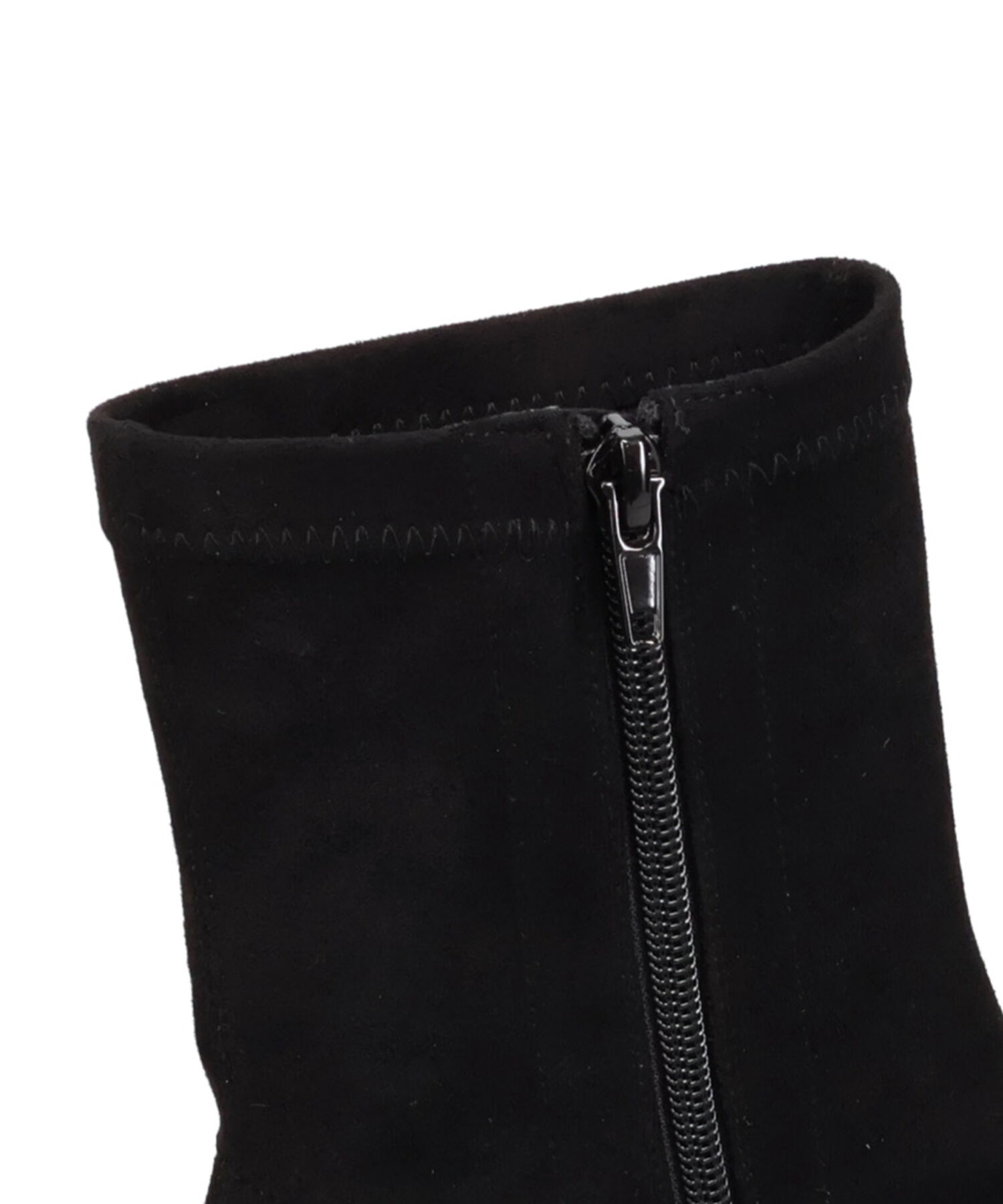 WA Oriental TRaffic「チャンキーヒール ストレッチブーツ /52406 スエードブーツ」|ショートブーツ|