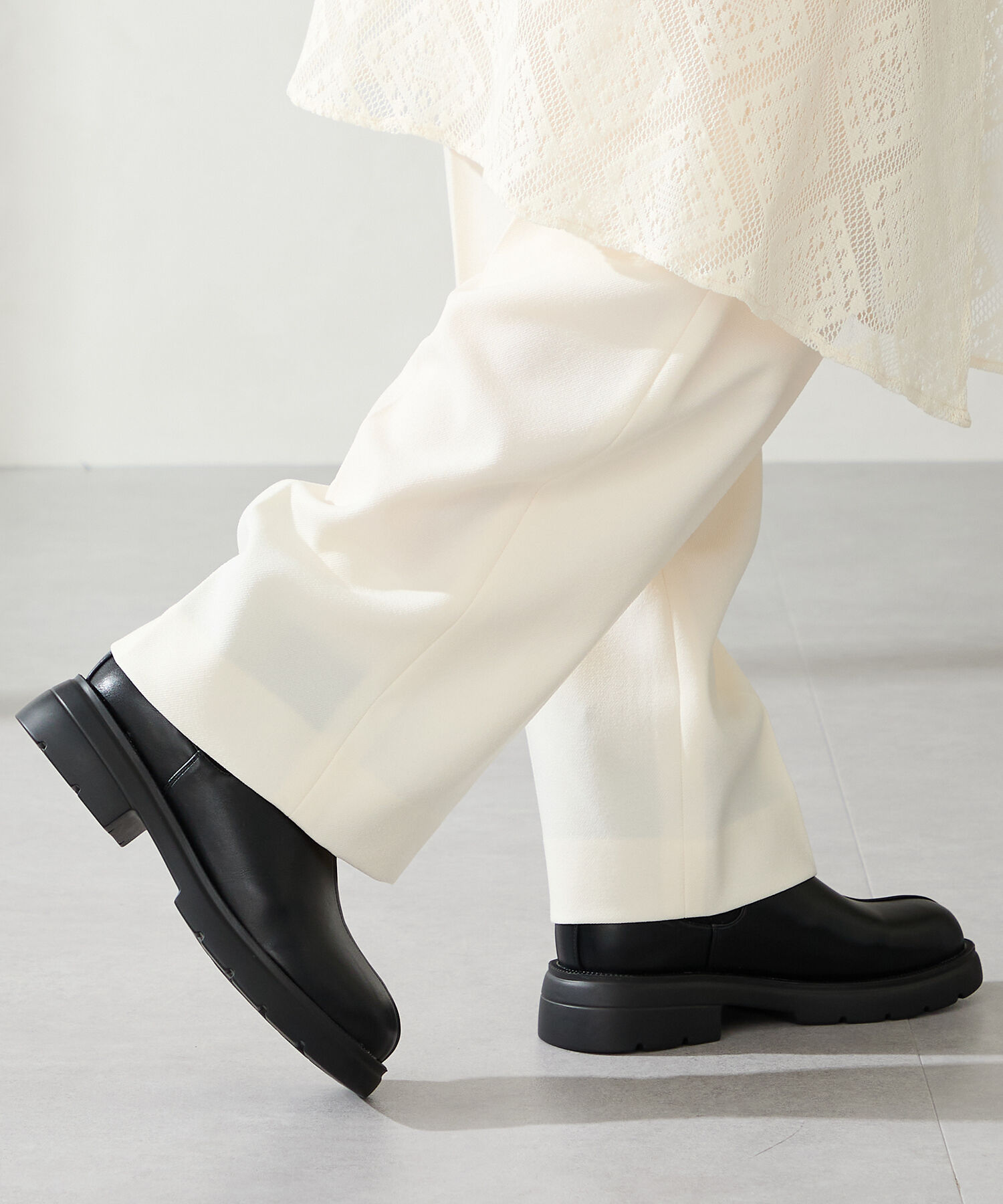 ORiental TRaffic「ラウンドトゥ サイドゴアブーツ /51414」|ショートブーツ|