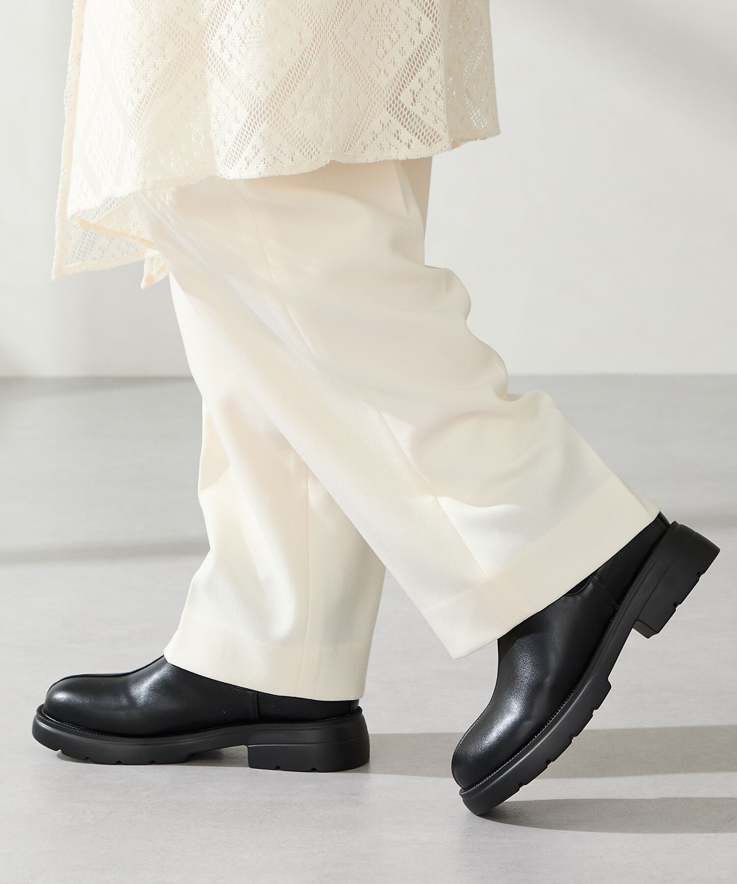 ORiental TRaffic「ラウンドトゥ サイドゴアブーツ /51414」|ショートブーツ|