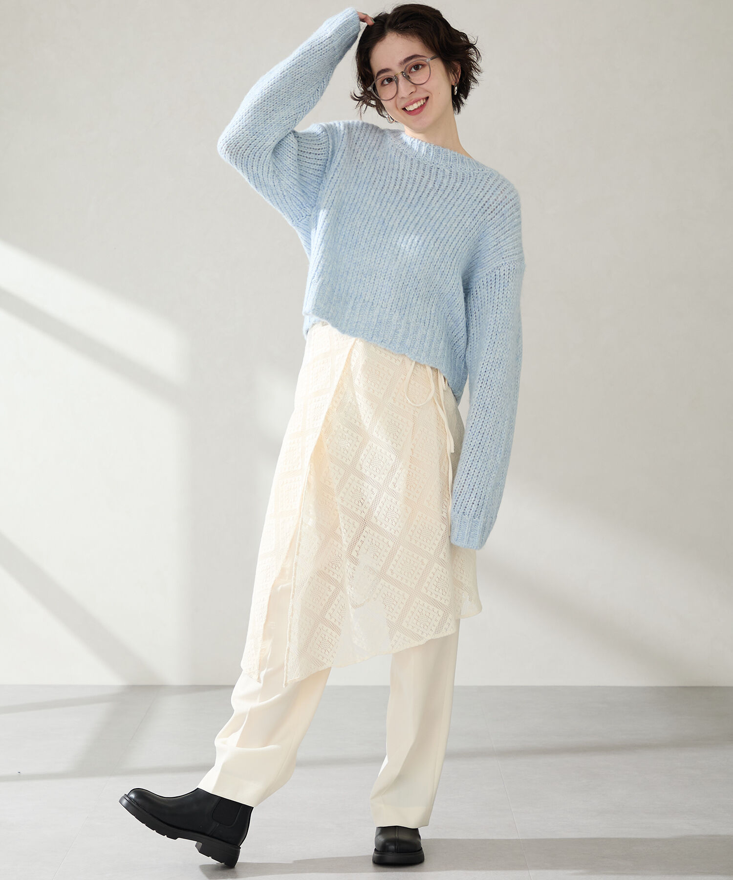 ORiental TRaffic「ラウンドトゥ サイドゴアブーツ /51414」|ショートブーツ|