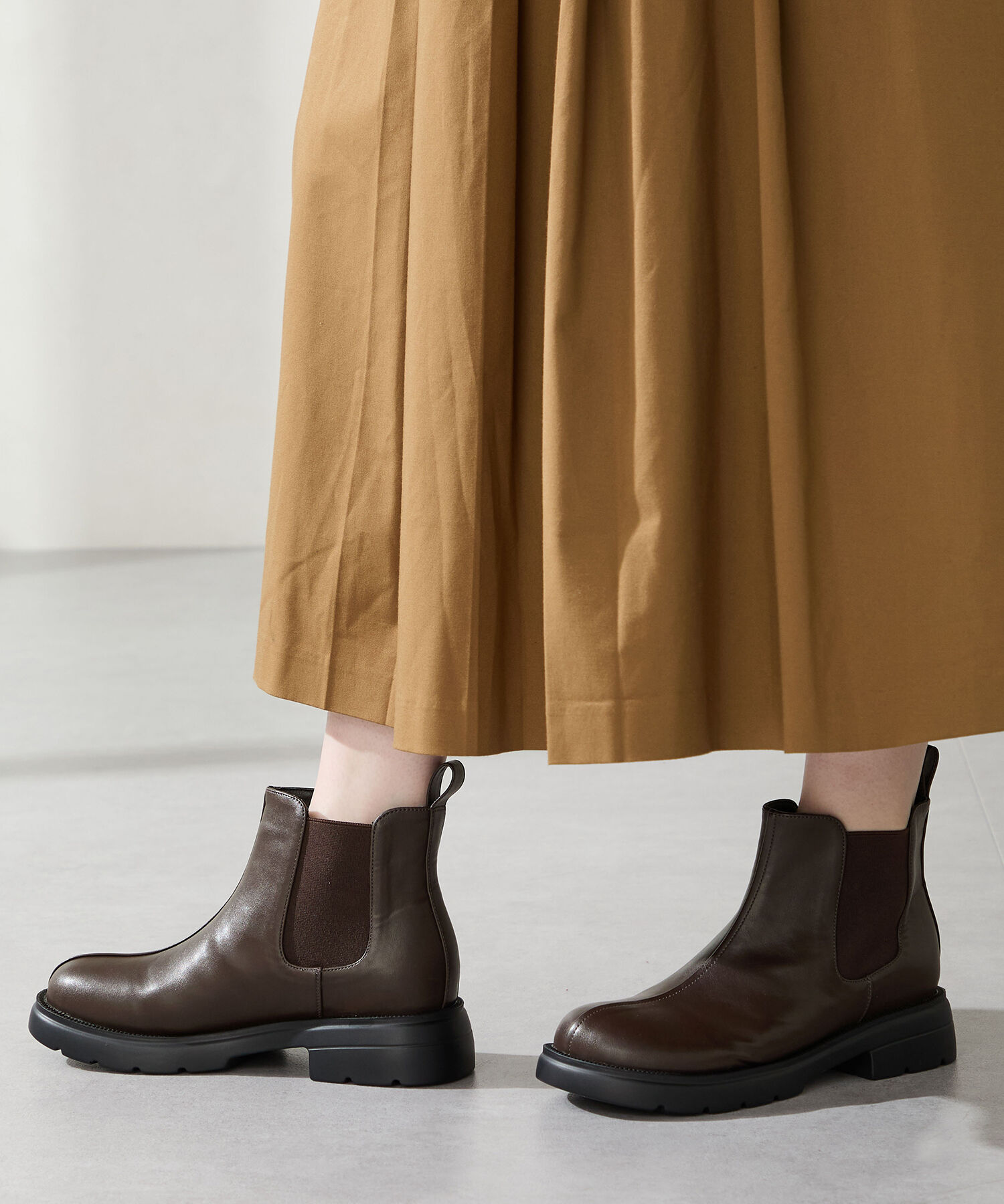 ORiental TRaffic「ラウンドトゥ サイドゴアブーツ /51414」|ショートブーツ|