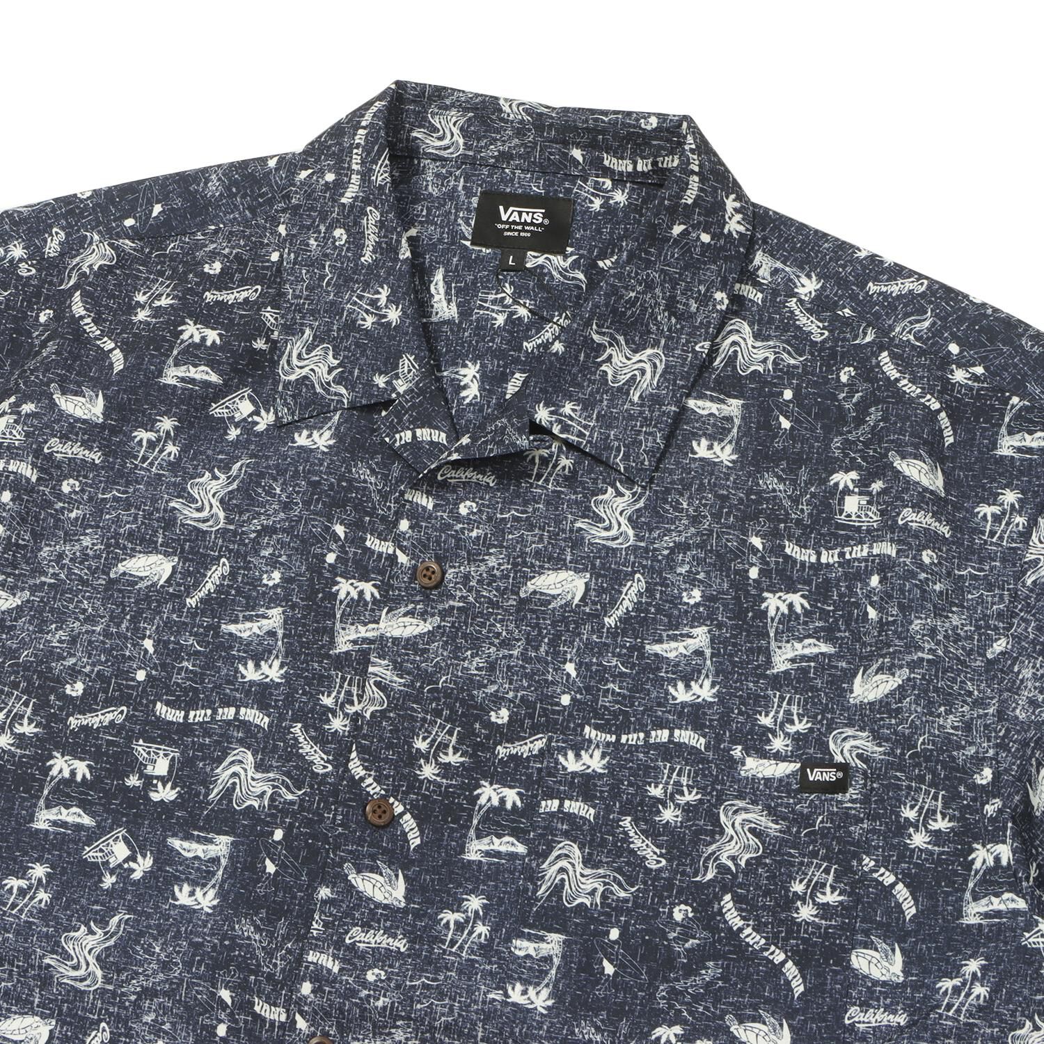 VANS「【VANSｱﾊﾟﾚﾙ(WJ)】H Hula surfer Aloha Shirt」|Tシャツ・カットソー|