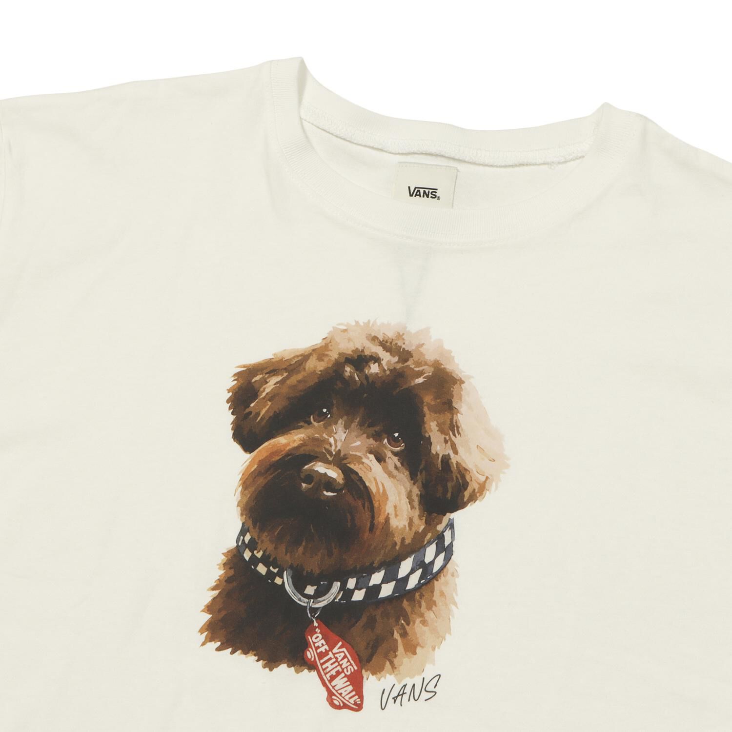 VANS「【VANSｱﾊﾟﾚﾙ(WJ)】W Dog print TEE」|Tシャツ・カットソー|