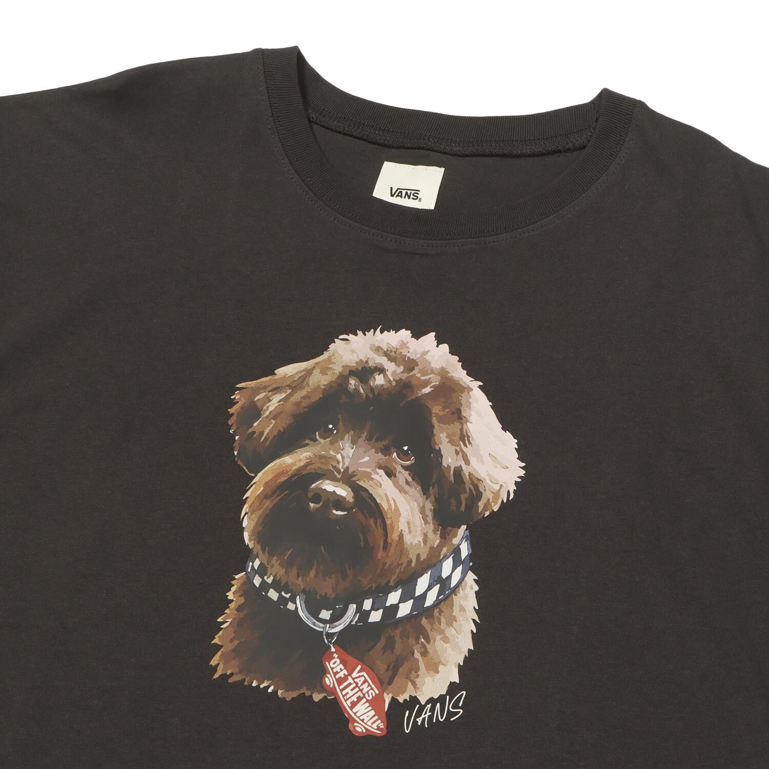 VANS「【VANSｱﾊﾟﾚﾙ(WJ)】W Dog print TEE」|Tシャツ・カットソー|