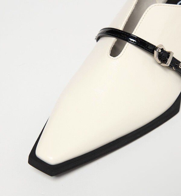 SY UNITED ARROWS「＜SY＞エッジピーススリットベルト フラット20&uarr;」|ローファー|