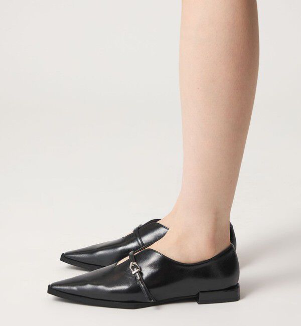 SY UNITED ARROWS「＜SY＞エッジピーススリットベルト フラット20&uarr;」|ローファー|