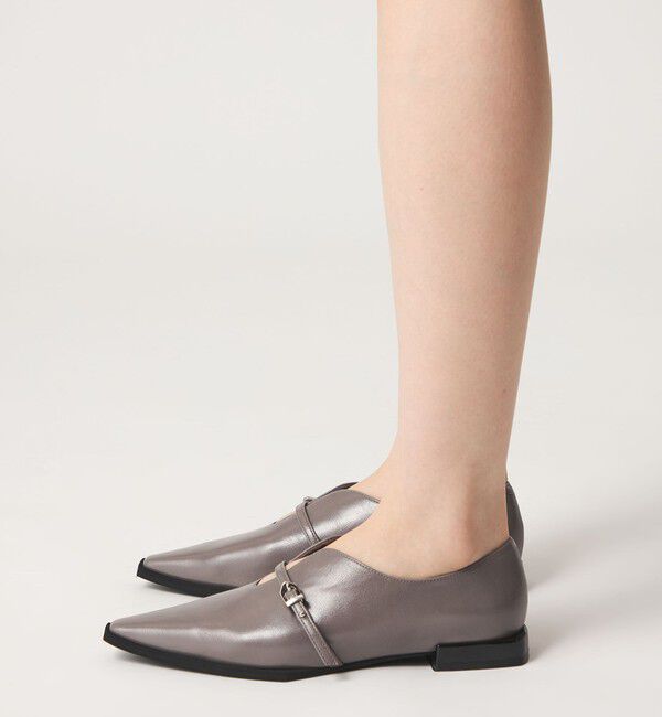 SY UNITED ARROWS「＜SY＞エッジピーススリットベルト フラット20&uarr;」|ローファー|