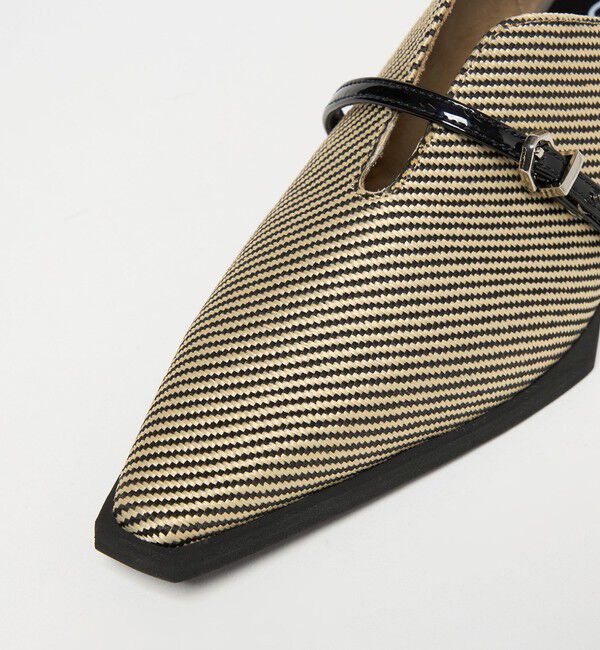 SY UNITED ARROWS「＜SY＞エッジピーススリットベルト フラット20&uarr;」|ローファー|