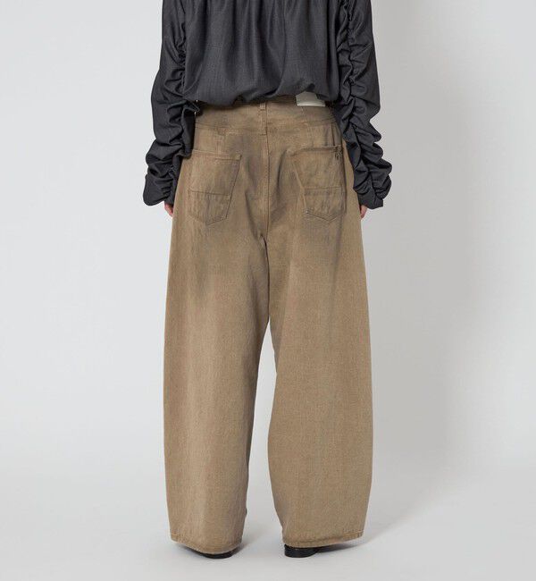 ASTRAET「＜ASTRAET＞BIG バルーン カラーデニムパンツ UNISEX」|デニム|