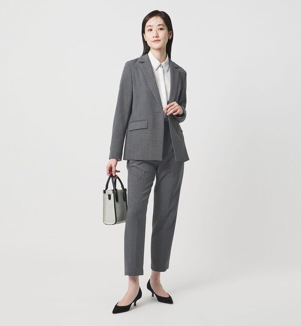 UNITED ARROWS「ダブルクロス ジャケット ‐ストレッチ ウォッシャブル‐」|テーラードジャケット|