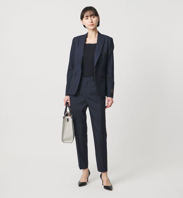 UNITED ARROWS「Vitale Barberis Canonico スリム テーパードパンツ 26SS」|スラックス|