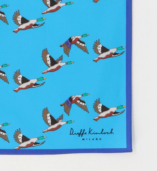 UNITED ARROWS「＜Dieffe Kinloch＞Flock of ducks ハンカチ」|ハンカチ|