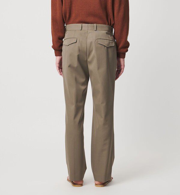 UNITED ARROWS「フォルムギャバジン モダン ストレート スラックス」|スラックス|