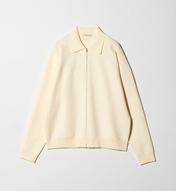 UNITED ARROWS「ブークレー ダブルフェイス ジップブルゾン」|カーディガン|