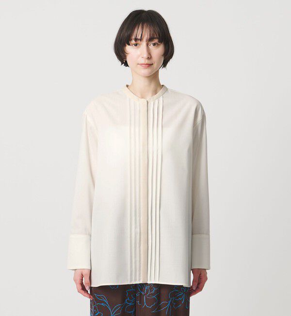 UNITED ARROWS「バイカラー シャツ」|シャツ・ブラウス|