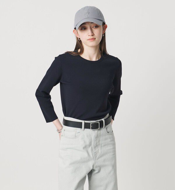 UNITED ARROWS「コンパクト クルーネック ニット ‐ウォッシャブル‐」|ニット・セーター|