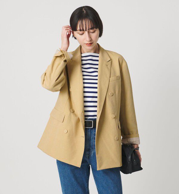 UNITED ARROWS「ビッグシルエット 6ボタン テーラードジャケット」|テーラードジャケット|