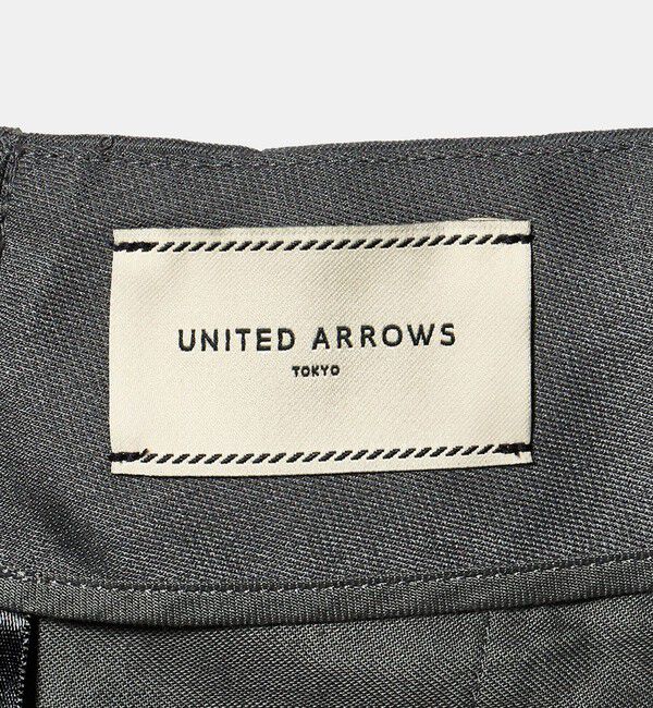 UNITED ARROWS「シャイニー スリム パンツ ‐ストレッチ ウォッシャブル‐」|スラックス|