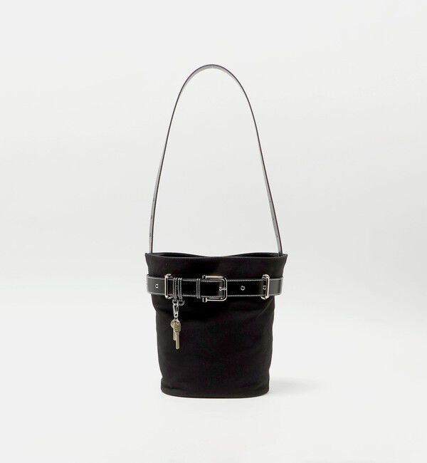 OSOI「＜OSOI＞BUCKET BROCLE CVS バッグ」|ショルダー・メッセンジャー|BLACK