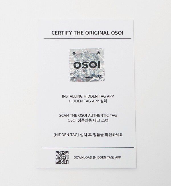 OSOI「＜OSOI＞BUCKET BROCLE CVS バッグ」|ショルダー・メッセンジャー|