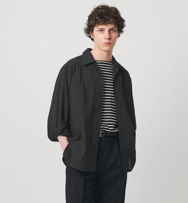 UNITED ARROWS「フェザーポプリン オーバーシャツ」|シャツ・ブラウス|