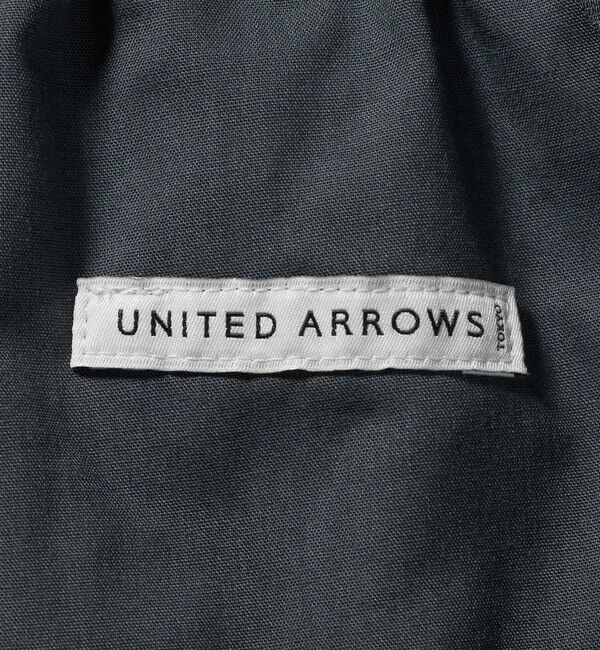 UNITED ARROWS「サマーポリエステル ナチュラルポプリン オールギャザー 1プリーツ イージーパンツ」|その他|
