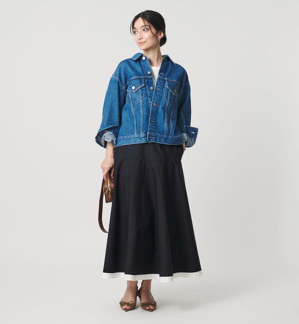 UNITED ARROWS「クリーン マリンスカート」|フレア|