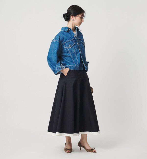 UNITED ARROWS「クリーン マリンスカート」|フレア|