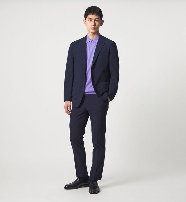 UNITED ARROWS「ライトサッカー 2ボタン テーラード ジャケット UA COZY ウォッシャブル 2WAYストレッチ」|テーラードジャケット|