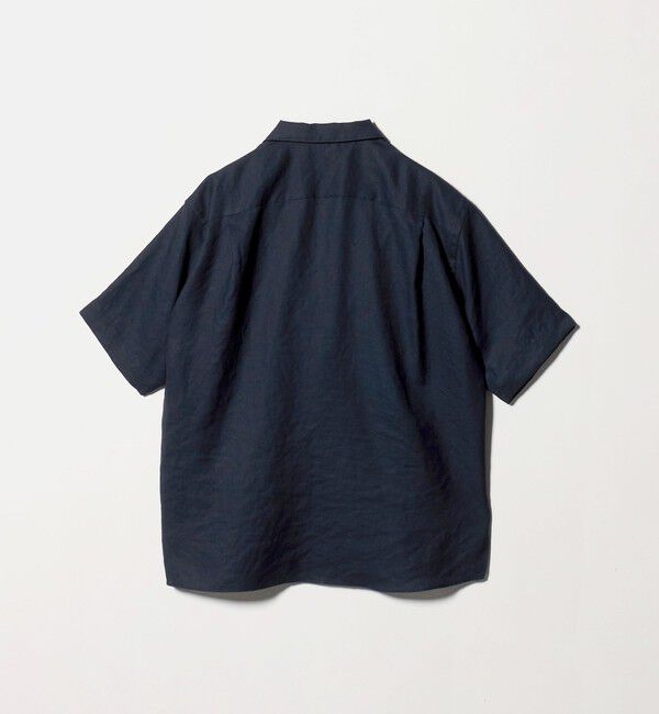 UNITED ARROWS「トリアセテート/ポリエステル ツイル オープンカラーシャツ」|シャツ・ブラウス|