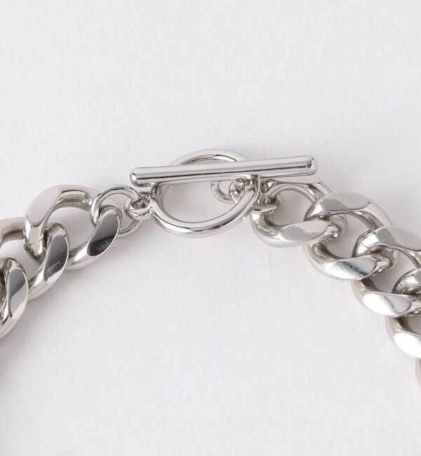 UNITED ARROWS green label relaxing「＜green label relaxing＞フラットチェーン ブレスレット」|ブレスレット・バングル|