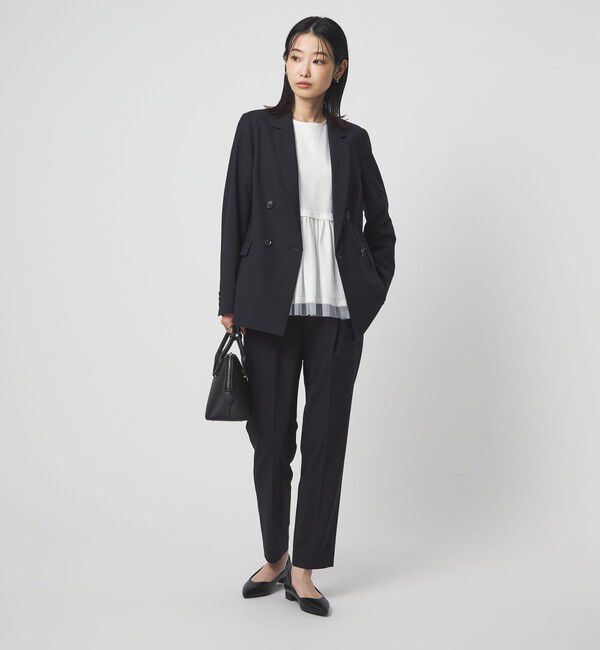 UNITED ARROWS green label relaxing「［size SHORTあり］カチリラ ダブル ジャケット  ウォッシャブル ストレッチ」|テーラードジャケット|