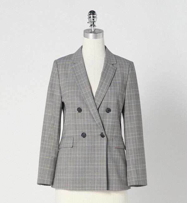 UNITED ARROWS green label relaxing「［size SHORTあり］カチリラ ダブル ジャケット  ウォッシャブル ストレッチ」|テーラードジャケット|